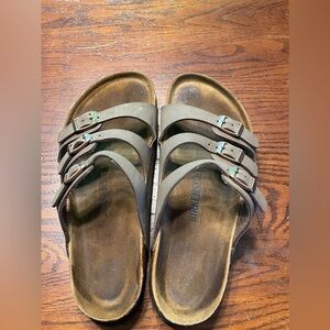 Birkenstock Florida sandals brown women’s size 40 9/9.5